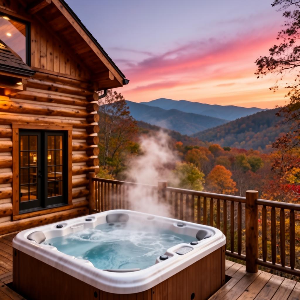 Sweetwater Lodge — 5 bedroom cabin rental in Blue Ridge, GA sleeps 14